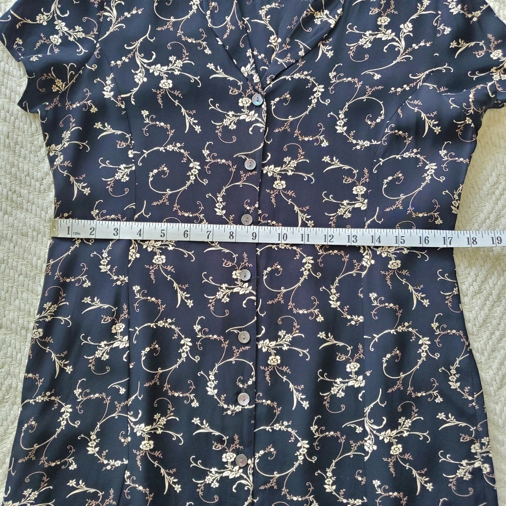 Vintage Gap Floral Button Down Sun Dress - Picture 10 of 15